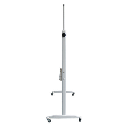 Rapidline Porcelain Mobile Whiteboard 1200 x 15 x 900mm Aluminium Frame