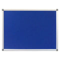 Rapidline Standard Pinboard 900 x 15 x 600mm Blue Upholstery