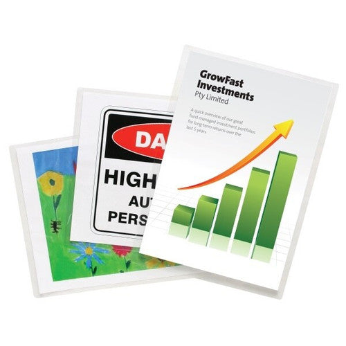 Rexel Laminating Pouch A4 75 Micron Gloss Pack of 25