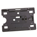 Rexel Security Rigid Card Holder with Adjustable Clip Black Pack of 10