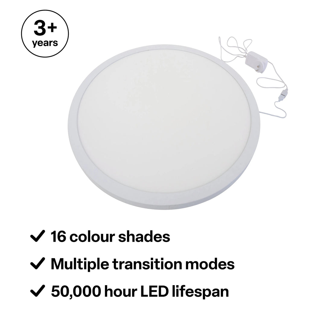 Round Colour Changing Light Panel 60cm 16 Shades