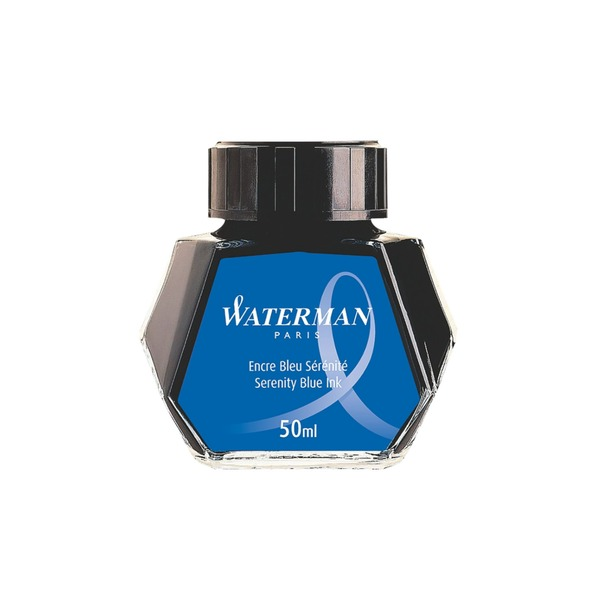 Waterman Ink 50ml Serenity Blue in Box