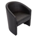 Rapidline Space Single Seater Tub Chair Black PU