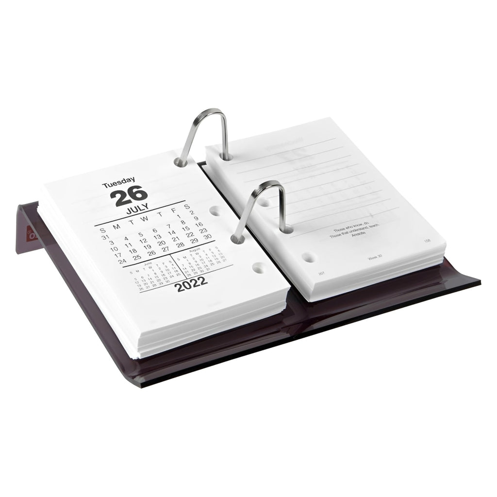 Sasco Desk Calendar Stand Side Opening Smoke