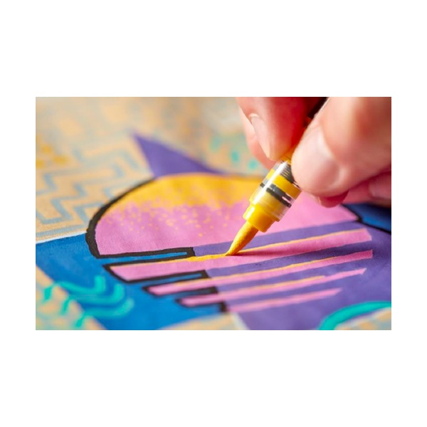 Sharpie Creative Marker Acrylic Water-Based Brush Tip Assorted Pack of 12