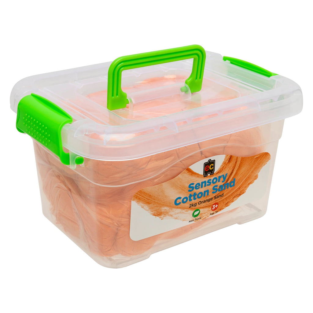 Sensory Cotton Sand 2kg Orange