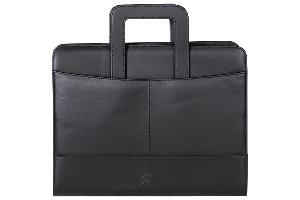 Spirax Executive Zippered Compendium With Handles A4 Black