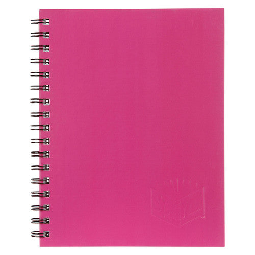 Spirax Hardcover Notebook 225x175mm 200 Pages Pink