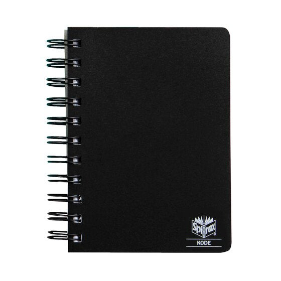 Spirax Kode Solid Notebook 148 x 105mm 400 Page Assorted Box of 10