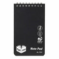Spirax Polypropylene Notebook Top Opening 147 x 87mm 96 Pages Black
