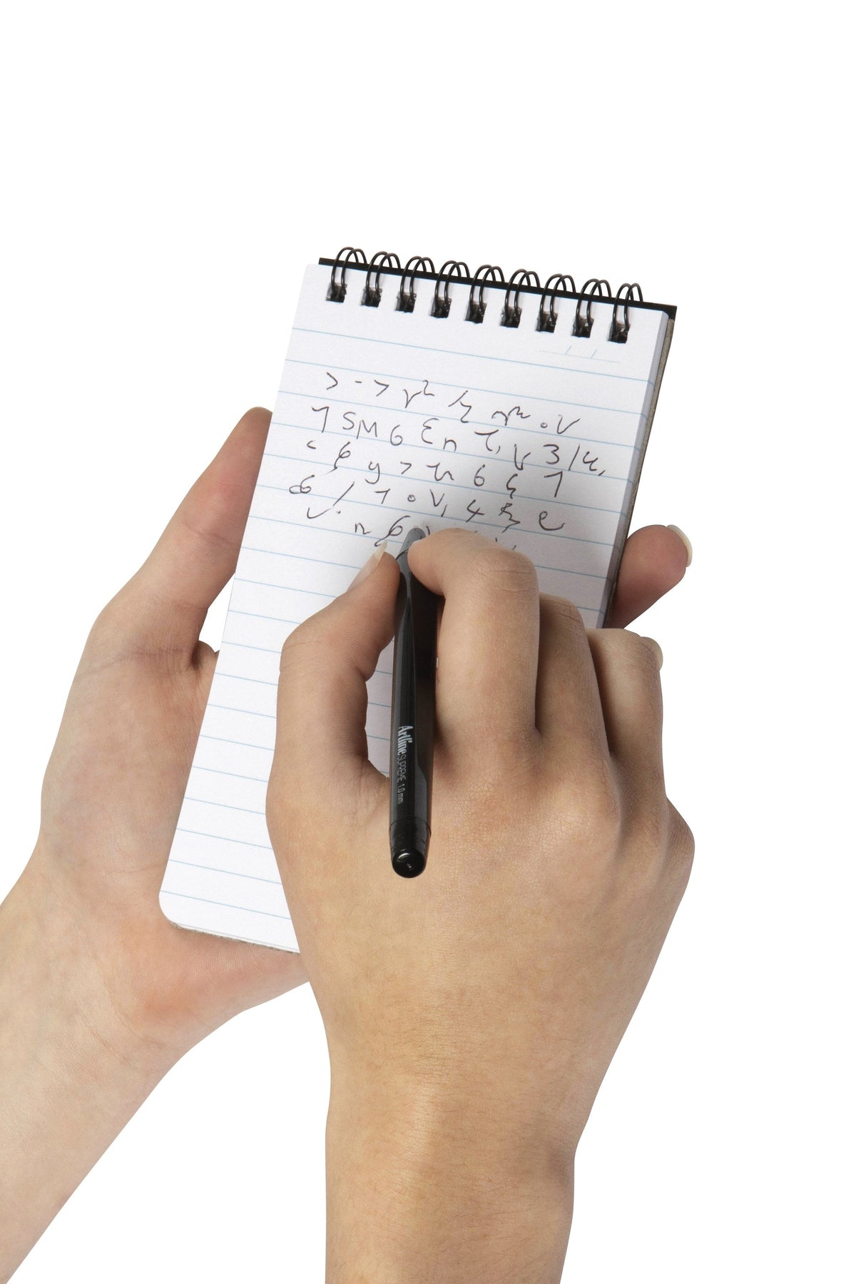 Spirax Polypropylene Notebook Top Opening 147 x 87mm 96 Pages Black