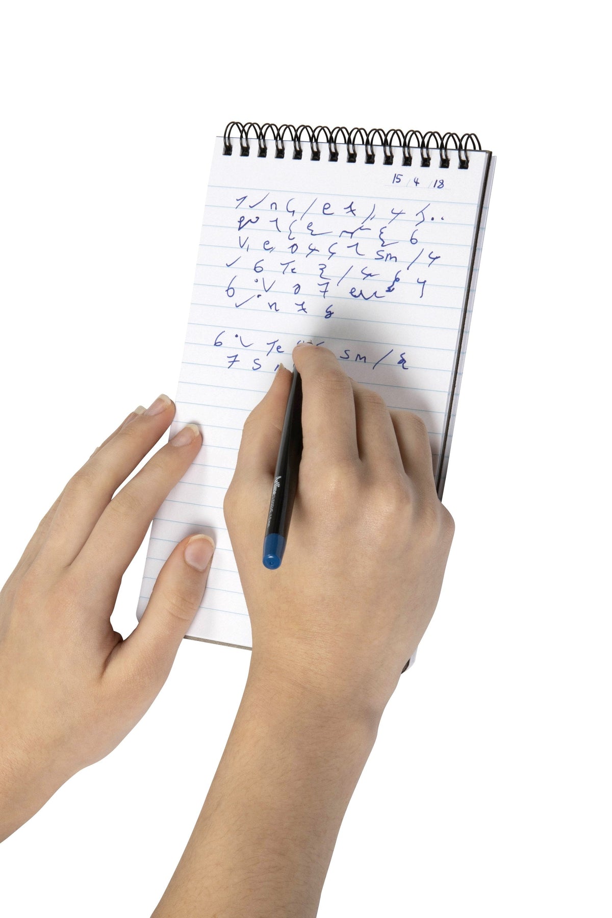 Spirax Polypropylene Reporters Notebook Top Opening 200 x 127mm 100 Pages Black