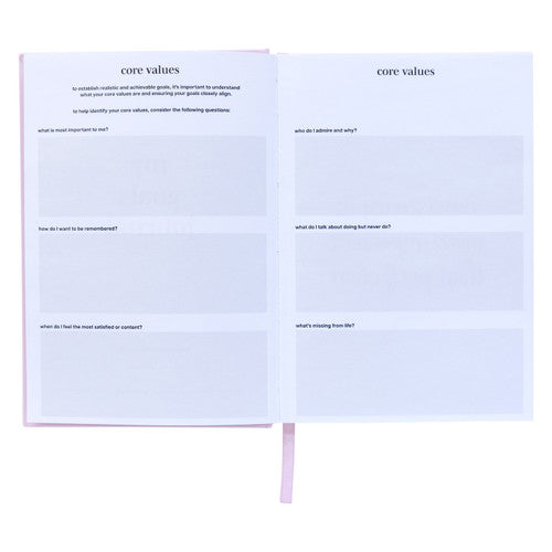 Spirax Platinum Journal A5 192 Page Goals Pack of 10
