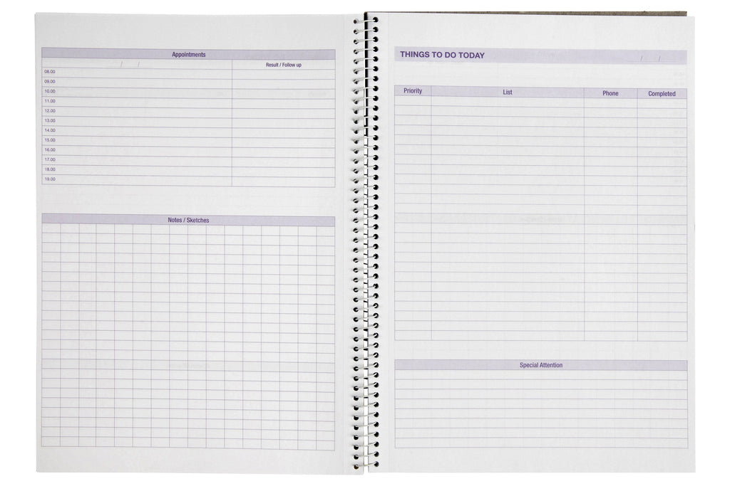 Spirax To Do Book A4 Spiral 140 Page
