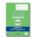 The Note Group Splash Binder Book A4 128 Page 8mm Ruled