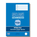 The Note Group Splash Binder Book A4 96 Page 8mm Ruled