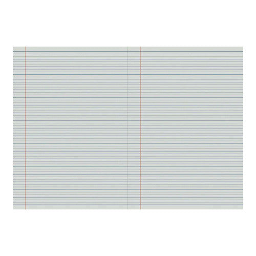 Splash Education A4 Exercise Book 96 Page 14mm Dotted Thirds with Red Margin Pack of 10