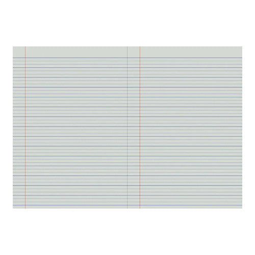 Splash Education Exercise Book A4 96 Page 18mm Dotted Thirds with Red Margin Pack of 10