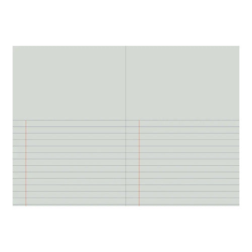 Splash Education Story Book A4 48 Page One Third Plain Two Thirds 12mm Solid Ruled with Red Margin Pack of 20