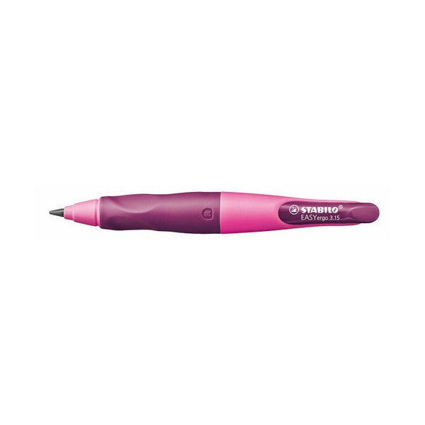 Stabilo EasyErgo 3.15 Right Hand Mechanical Pencil with Sharpener Pink