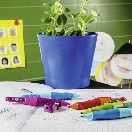 Stabilo EasyErgo 3.15mm Left Hand Mechanical Pencil with Sharpener Pink