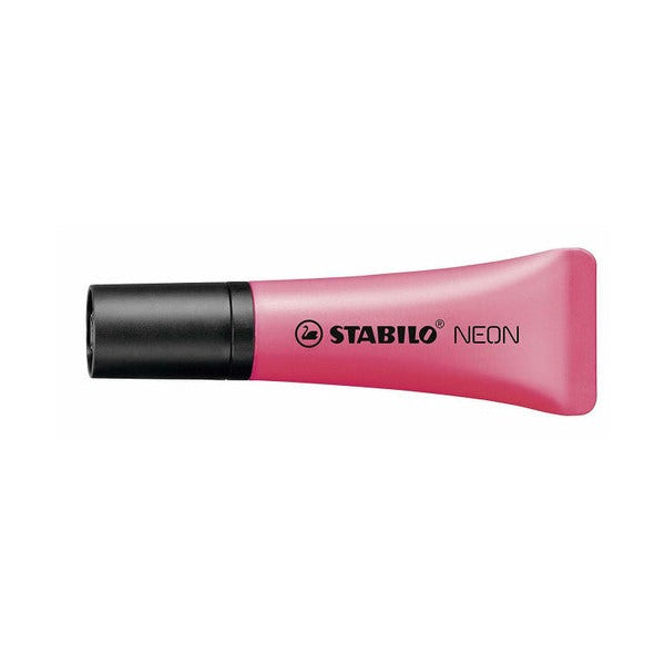 Stabilo Neon Highlighter Box of 10 Pink