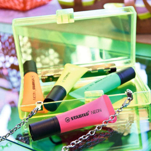 Stabilo Neon Highlighter Box of 10 Yellow