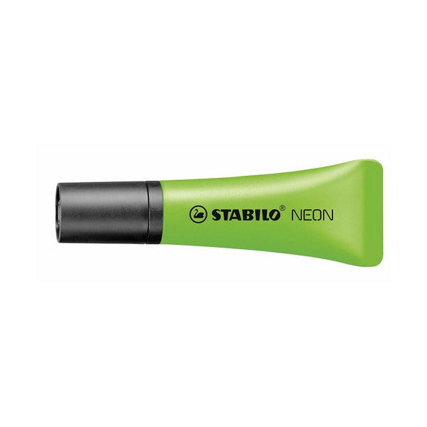 Stabilo Neon Highlighter Green Box of 10