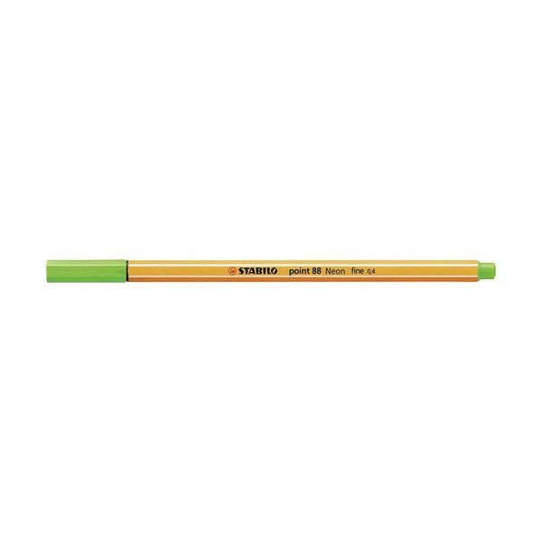 Stabilo Point 88 Fineliner Green Box of 10
