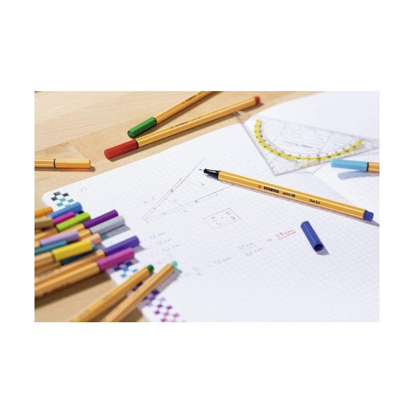 Stabilo Point 88 Fineliner Orange Box of 10