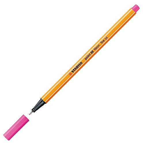 Stabilo Point 88 Fineliner Pink Box of 10