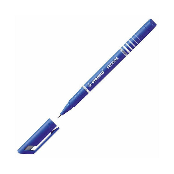 Stabilo Sensor Fineliner 0.3mm Blue Box of 10