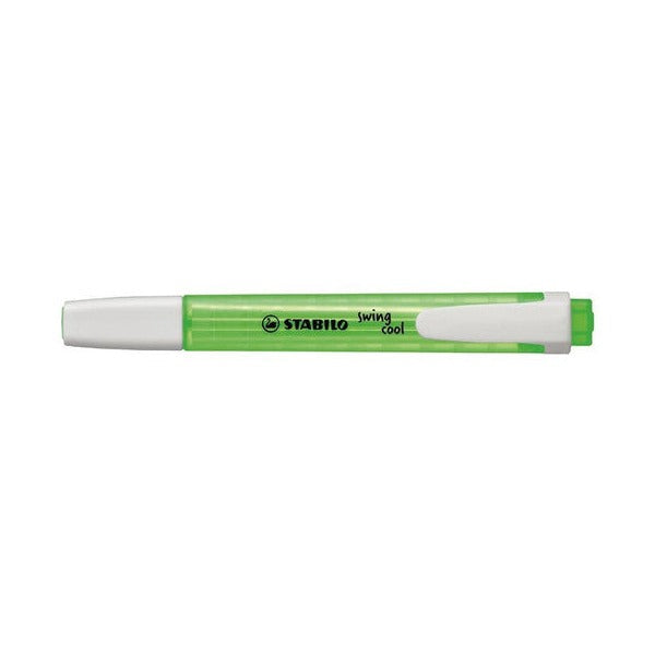 Stabilo Swing Cool Highlighter Green Box of 10
