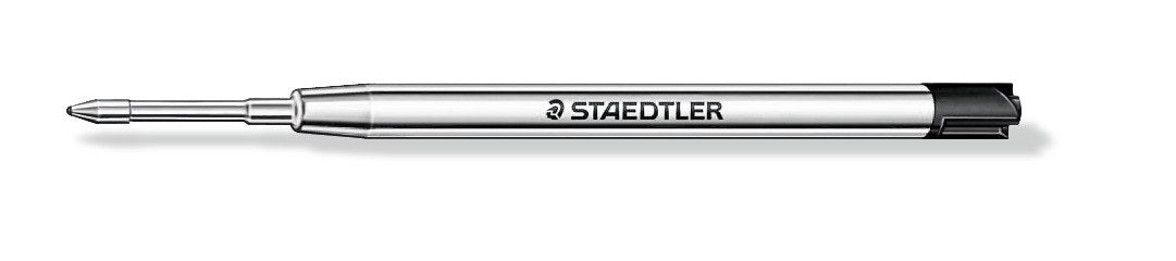 Staedtler Jumbo Ballpoint Pen Refills Medium 0.45mm Black Pack 5 458 M-9