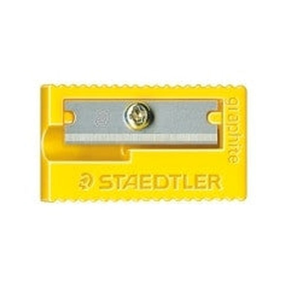 Staedtler Single Hole Plastic Sharpener Assorted Tub 100 51050KP100