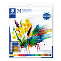 Staedtler Acrylic Paint Box 24 Assorted Colours 8500 C24