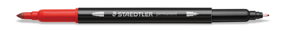 Staedtler Double-Ended Permanent Pens Wallet 36 Assorted 3187 TB36