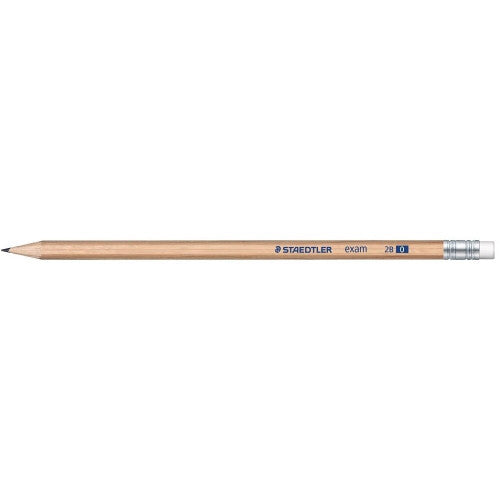 Staedtler Exam Pencil Eraser Tip Natural Graphite 2B Cup 100 132N0KP100