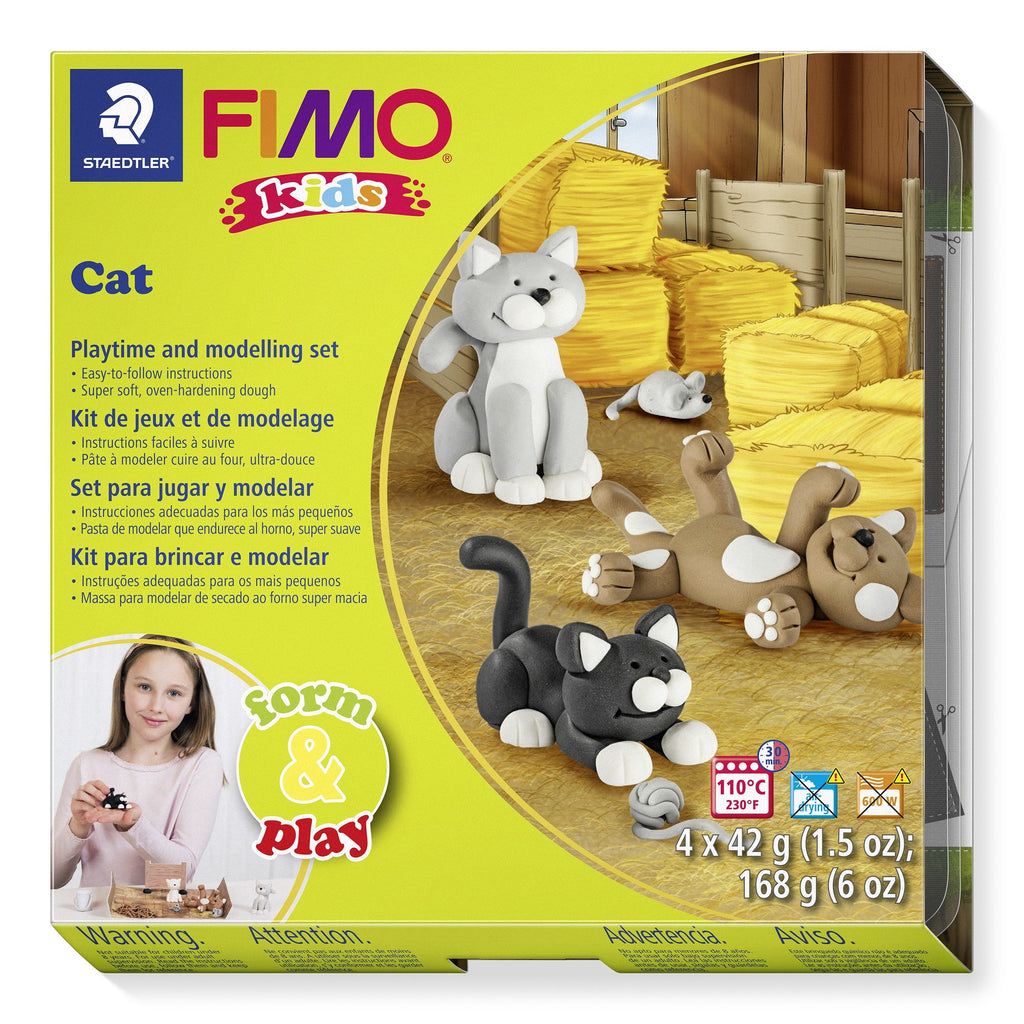 Fimo Kids Form and Play Cat