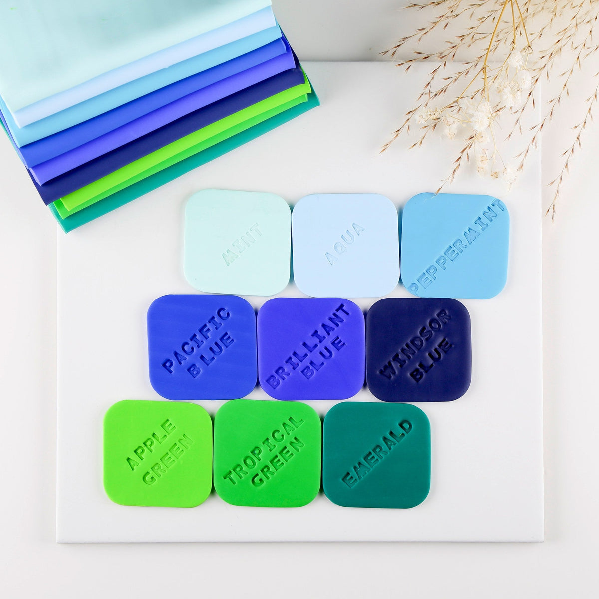 Fimo Soft Standard Block Aqua 8020-305