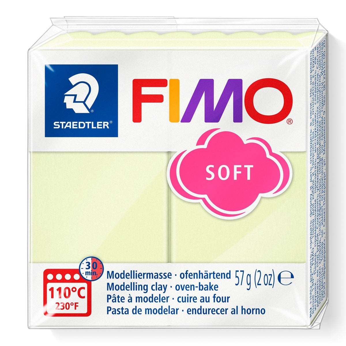 Fimo Soft Standard Block Vanilla 8020-105
