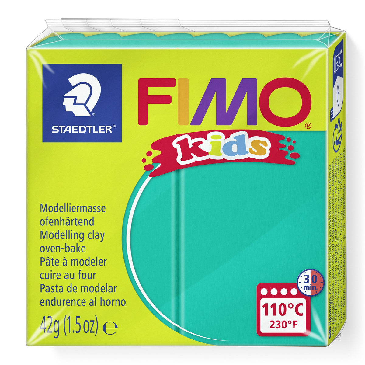 Fimo Kids Modelling Clay Green 8030-5