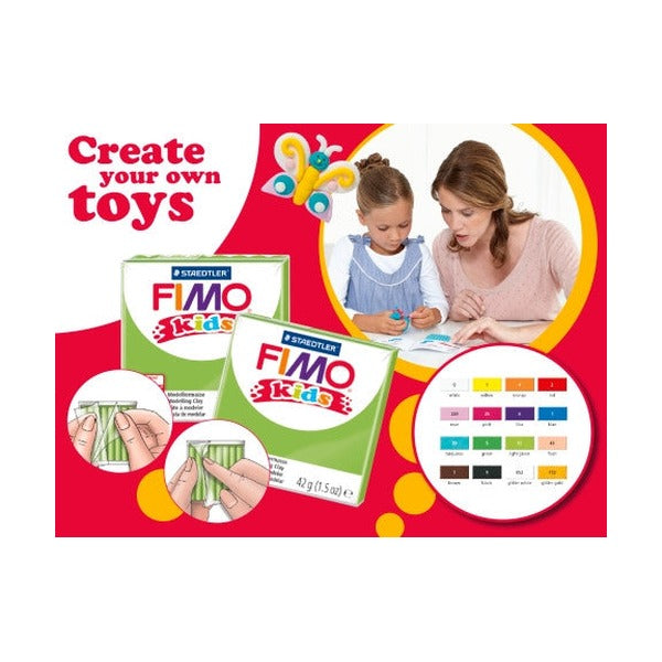Fimo Kids Modelling Clay Pearl Yellow 8030-106