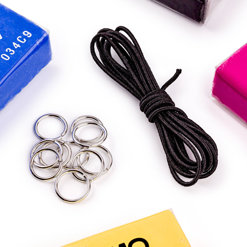 Fimo Leather-Effect DIY Tassel Set 8015 DIY2