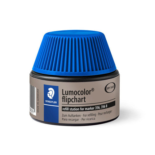 Staedtler Lumocolor Flipchart Refill Pot Blue 488 56-3
