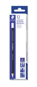Staedtler Lumocolor Glasochrom Pencils White Box 12 108 20-0