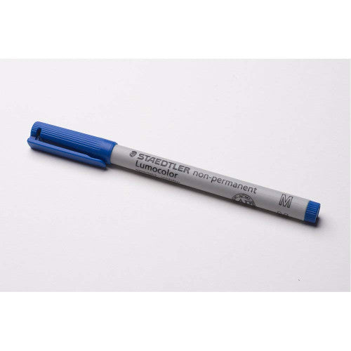 Staedtler Lumocolor Non-Permanent Medium Blue Box 10 315-3