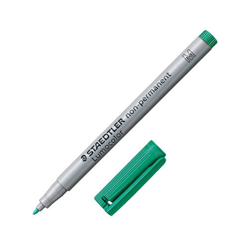 Staedtler Lumocolor Non-Permanent Medium Green Box 10 315-5