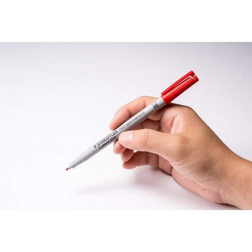 Staedtler Lumocolor Non-Permanent Medium Red Box 10 315-2