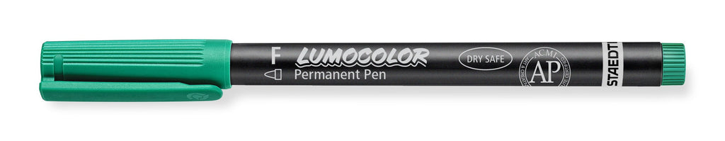 Staedtler Lumocolor Permanent Fine Green Box 10 318-5